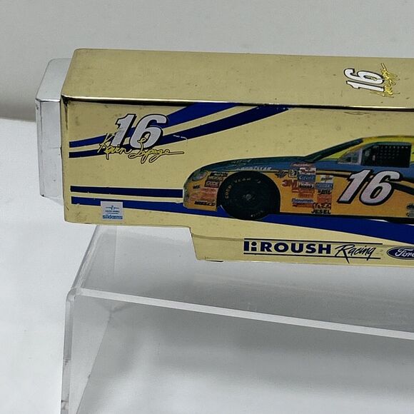 Racing Champions #16 Ted Musgrave Semi Truck Trailer Ford PrimeStar Nascar Gold - Picture 2 of 11